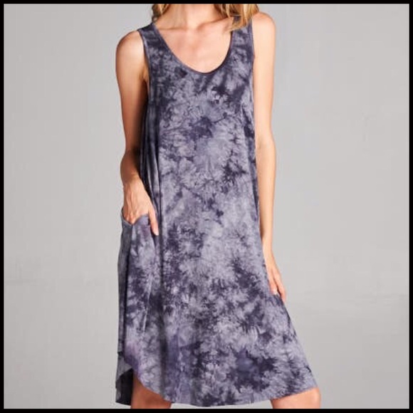 Soft Tie-Dye Dress - Picture 5 of 8